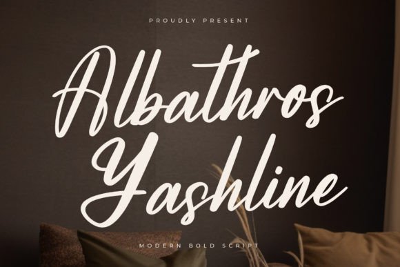 Albathros Yashline: The Modern Bold Script