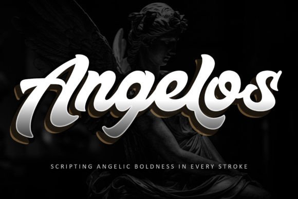 Angelos: A Bold Script for Modern, Elegant Design