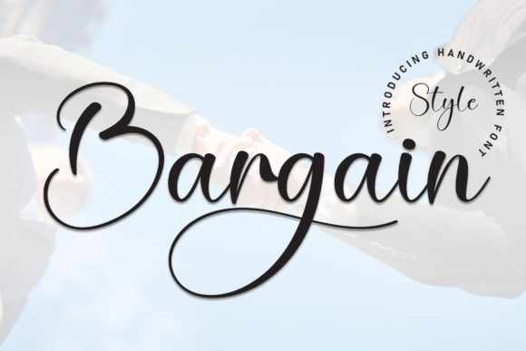 Bargain Font: A Stylish Script for Modern Elegance