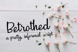 Betrothed: A Font That Feels Like a Handwritten Vow
