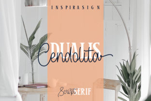 Cendolita Duo: A Font Pairing with Vintage Charm