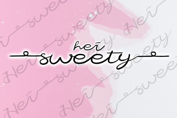 Hei Sweety: A Script Font for Elegant, Handwritten Designs