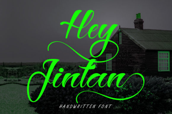 Hey Jintan: A Script Font for Modern, Refined Branding