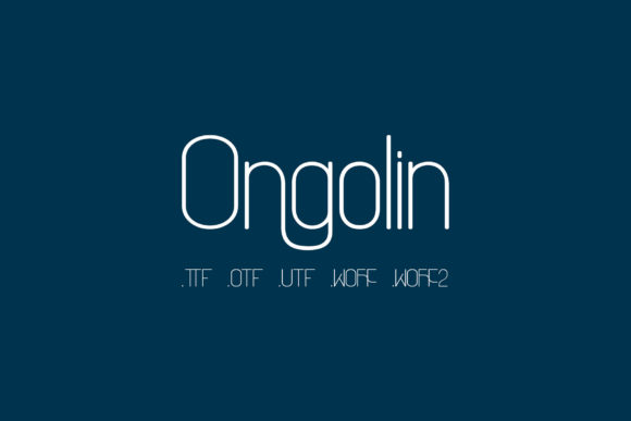 Ongolin: The Sweet Script Font for Modern Designers