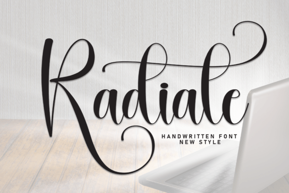 Radiate: A Script Font That Brings Elegance to Every Design