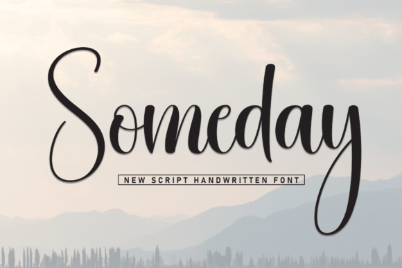 Someday Script Font: Timeless Elegance for Your Projects