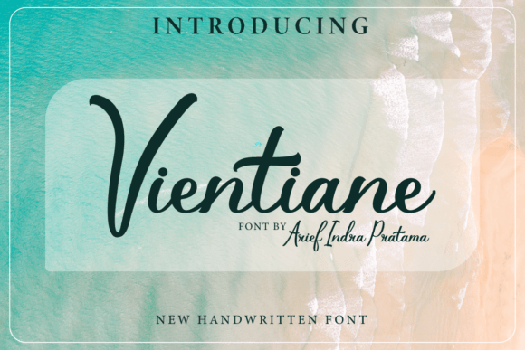 Vientiane: The Script Font That Redefines Elegance