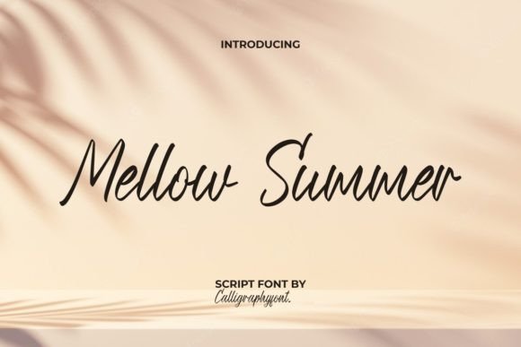 Why Mellow Summer Is More Than Just a Script Font
